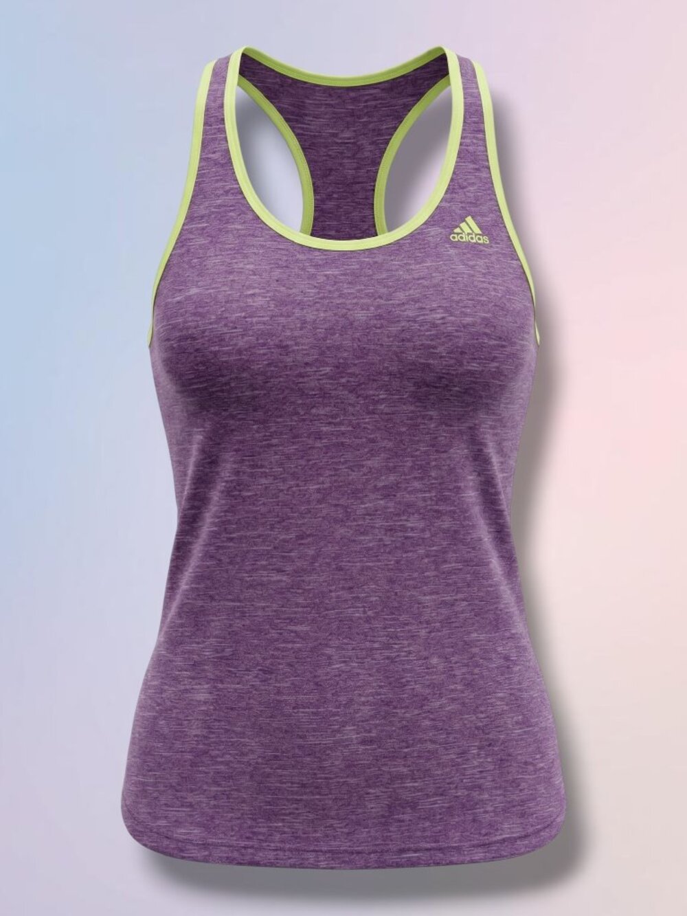 Adidas Purple Climalite Moisture Wicking Performance Tank Top L